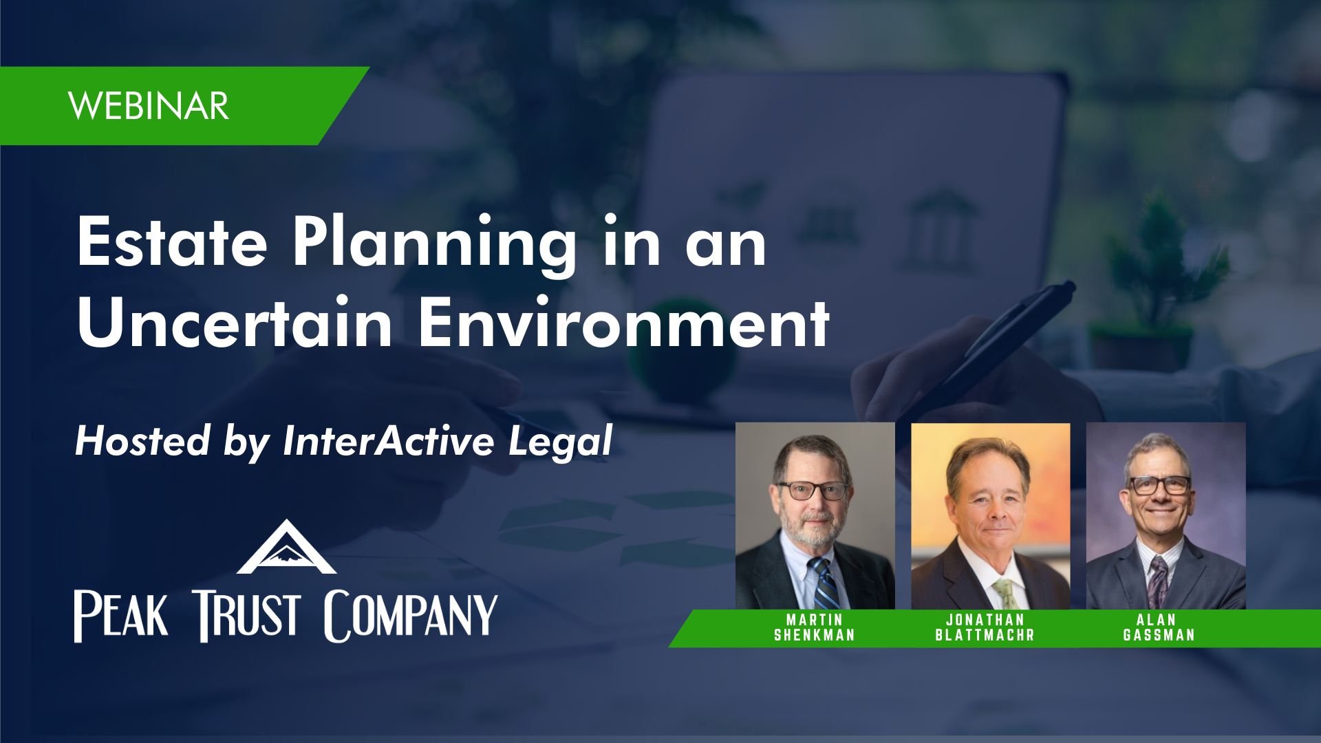 estate planning webinar